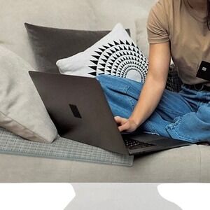 Cooling laptop Cushion Pad Breathable Chair Car‎ Office Home Purple Portable